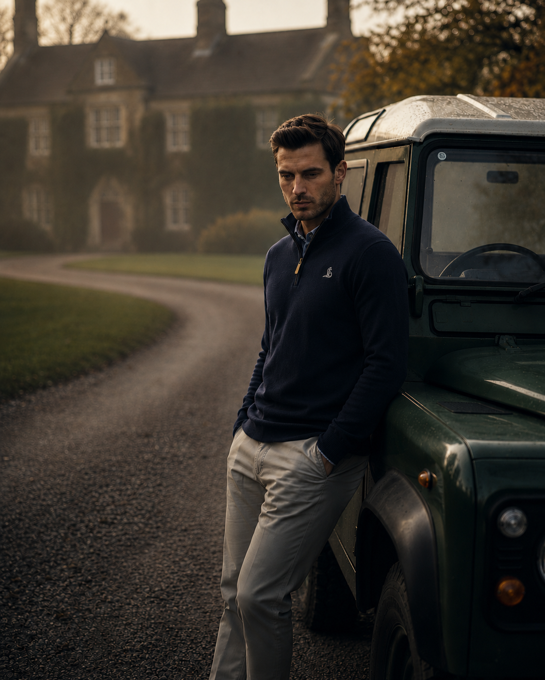 The Alder Quarter Zip